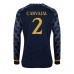 Tanie Strój piłkarski Real Madrid Daniel Carvajal #2 Koszulka Wyjazdowej 2023-24 Długie Rękawy